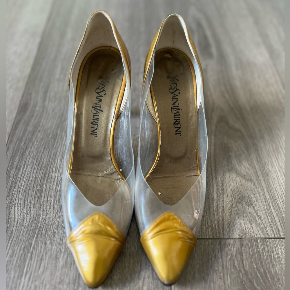Yves Saint Laurent Vinyl Pumps